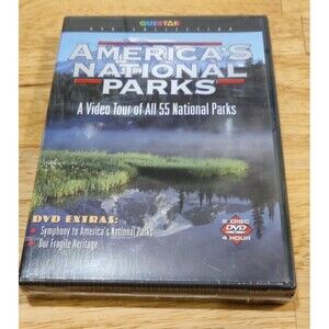 America's National Parks: A Video Tour of All 55 National Parks (DVD, 2001) New